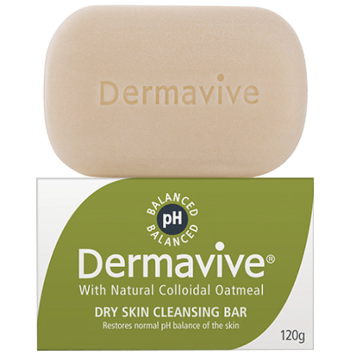 Dermavive Dry Skin Cleansing Bar - Classic Derma
