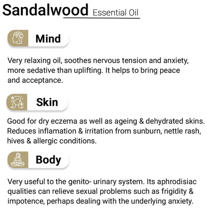 Keya Seth Aromatherapy Therapeutic Essential Oil Sandalwood