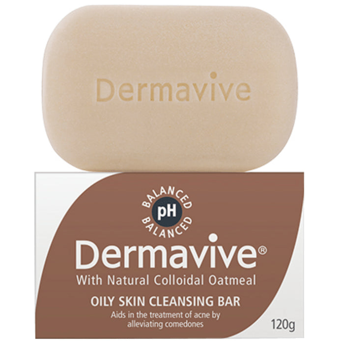 Dermavive Oily Skin Cleansing Bar - Classic Derma