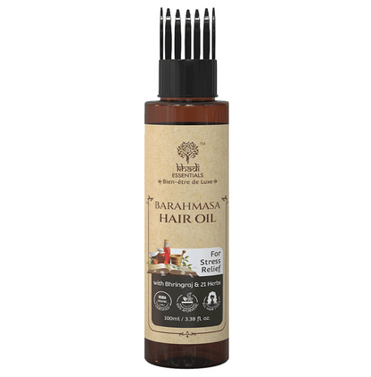 Khadi Essentials Barahmasa Hair Oil - Classic Derma