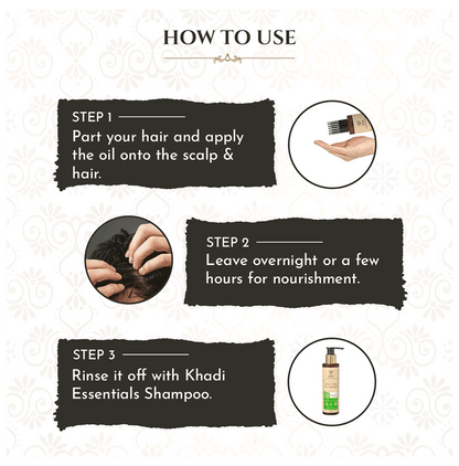 Khadi Essentials Barahmasa Hair Oil