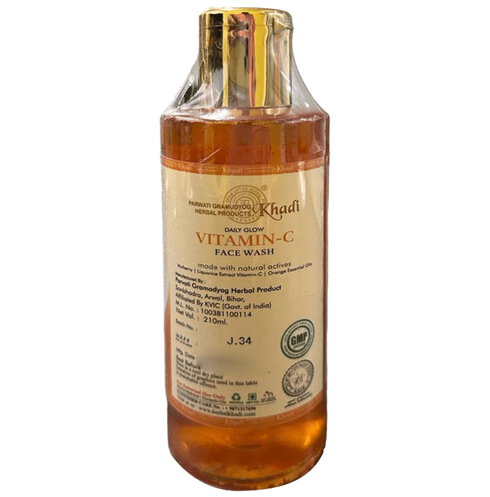Khadi Herbal Vitamin C Face Wash