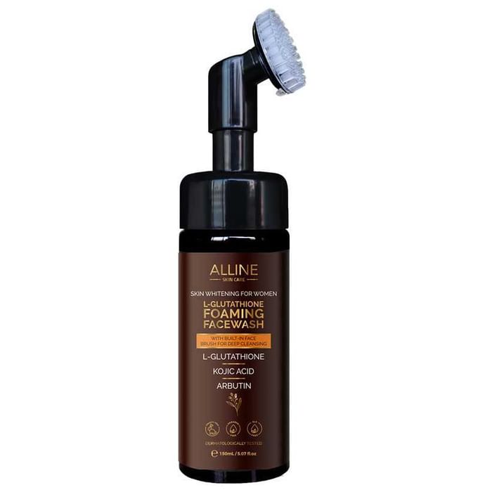 Alline L-Glutathione Foaming Face Wash for Women - Classic Derma