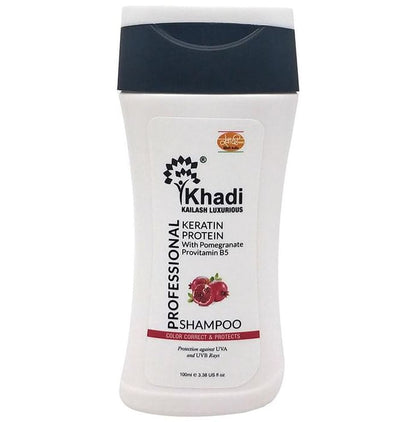 Khadi Kailash Luxurious Professional Keratin Protein with Pomegranate Provitamin B5 Shampoo - Classic Derma
