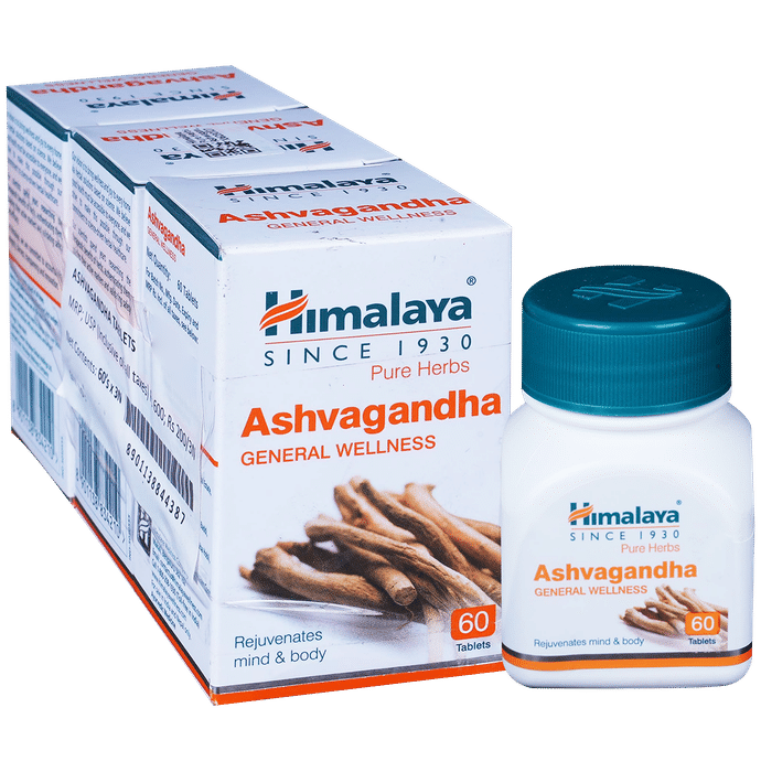 Himalaya Ashvagandha| Stress Relief Supplement || Rejuvenates Mind & Body| - Classic Derma