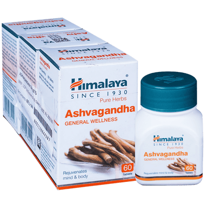 Himalaya Ashvagandha| Stress Relief Supplement || Rejuvenates Mind & Body| - Classic Derma