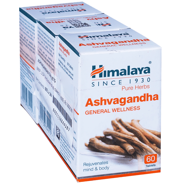 Himalaya Ashvagandha| Stress Relief Supplement || Rejuvenates Mind & Body|