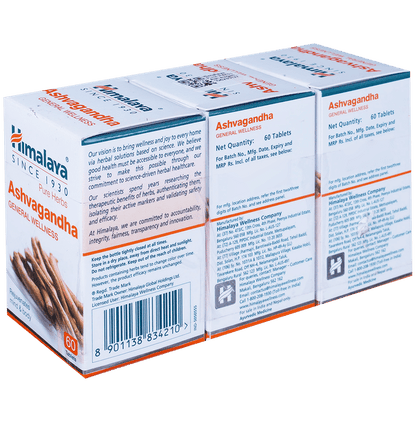 Himalaya Ashvagandha| Stress Relief Supplement || Rejuvenates Mind & Body|