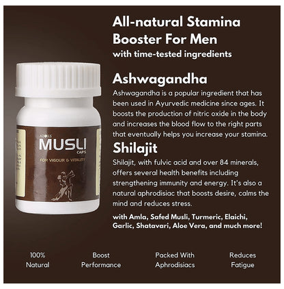 Alloes Musli Capsule for Vigour & Vitality