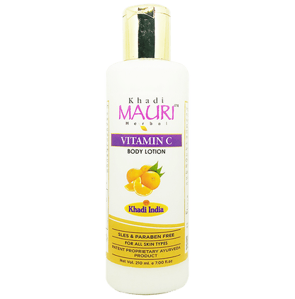 Khadi Mauri Herbal Vitamin C Body Lotion (210ml Each)) - Classic Derma