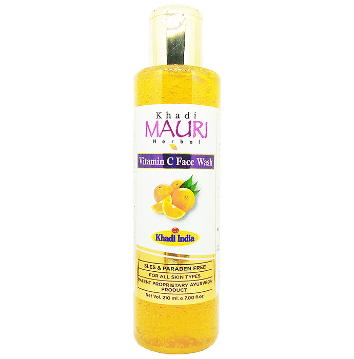 Khadi Mauri Herbal Vitamin C Face Wash (210ml Each)) - Classic Derma