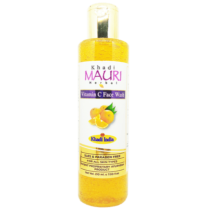 Khadi Mauri Herbal Vitamin C Face Wash (210ml Each)) - Classic Derma