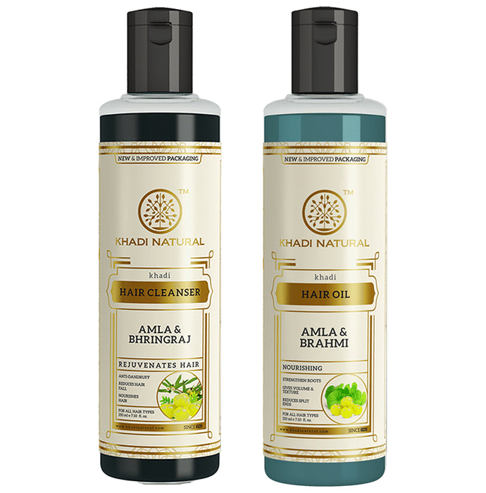 Khadi Naturals Amla Care Pack (210ml Each)