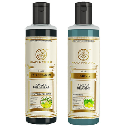 Khadi Naturals Amla Care Pack (210ml Each)
