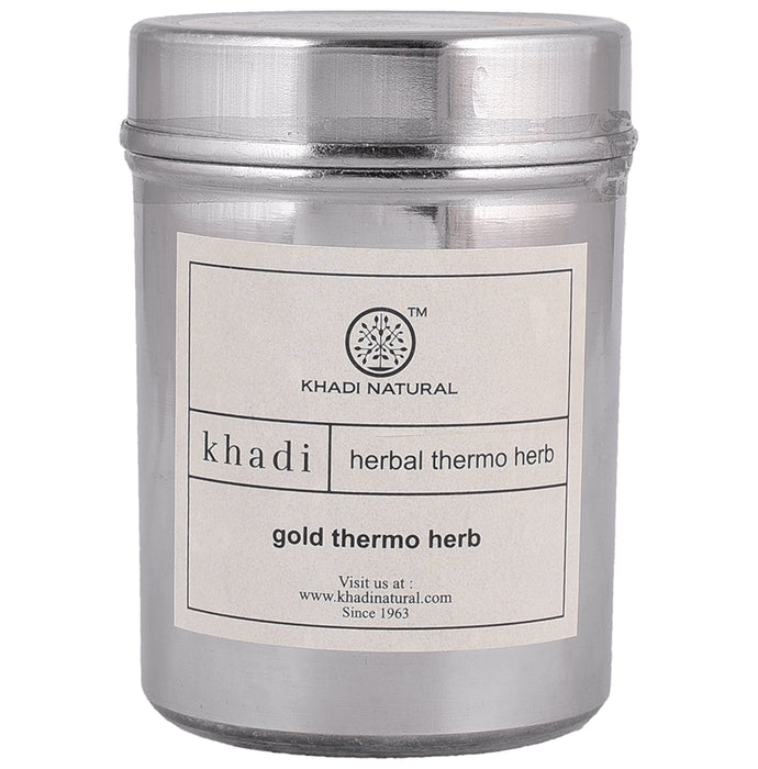 Khadi Naturals Ayurvedic Gold Thermo Herb Face Mask - Classic Derma