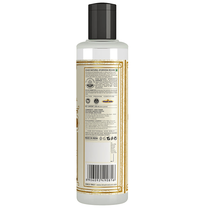 Khadi Naturals Ayurvedic Pure Rosewater Skin Toner