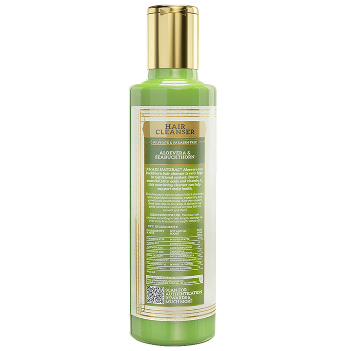 Khadi Naturals Hair Cleanser Aloevera & Amla