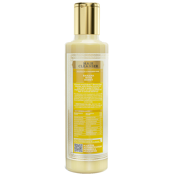 Khadi Naturals Hair Cleanser Banana