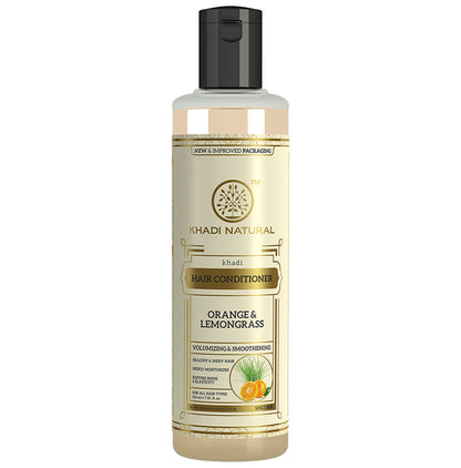 Khadi Naturals Herbal Orange & Lemongrass Hair Conditioner - Classic Derma