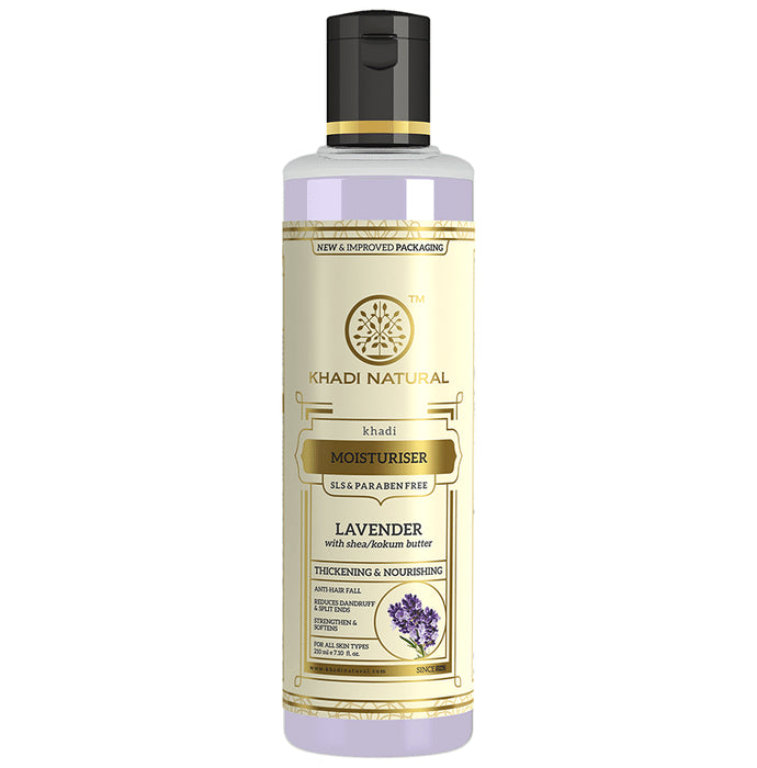 Khadi Naturals Moisturizer Lavender, SLS & Paraben Free - Classic Derma
