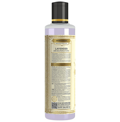 Khadi Naturals Moisturizer Lavender, SLS & Paraben Free