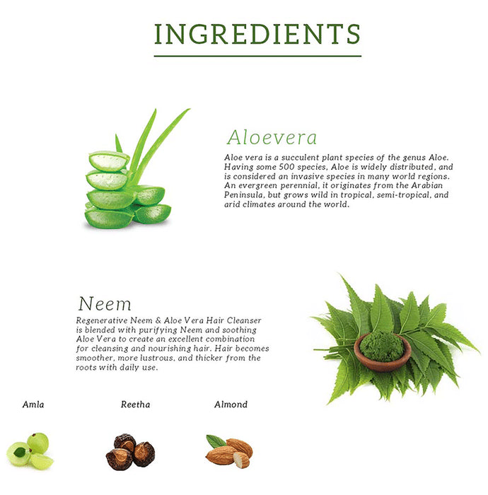 Khadi Naturals Neem Aloe Vera Hair Mask Powered Botanics