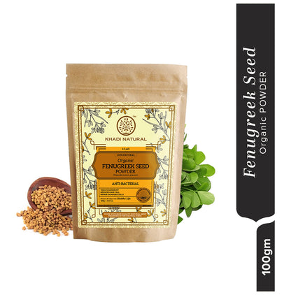 Khadi Naturals Organic Fenugreek Seed Powder