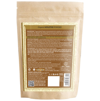 Khadi Naturals Organic Mulethi Powder