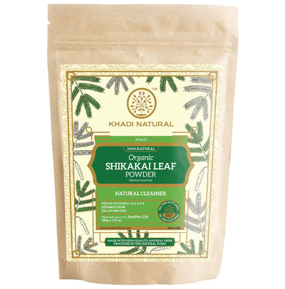 Khadi Naturals Organic Shikakai Leaf Powder - Classic Derma