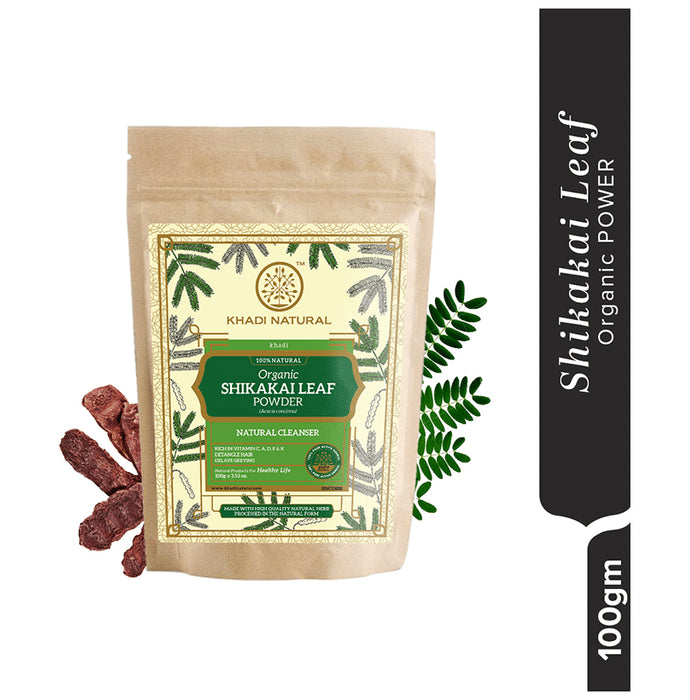 Khadi Naturals Organic Shikakai Leaf Powder
