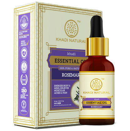 Khadi Naturals Rosemary Essential Oil - Classic Derma