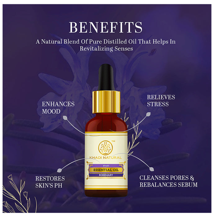 Khadi Naturals Rosemary Essential Oil