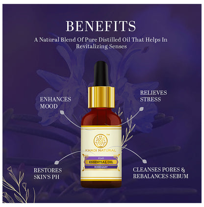 Khadi Naturals Rosemary Essential Oil