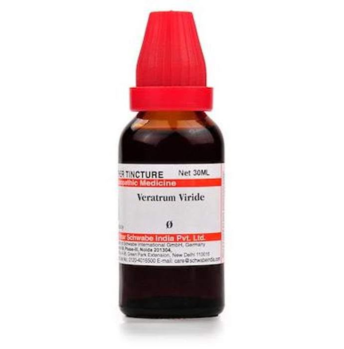 Dr Willmar Schwabe India Veratrum Viride Mother Tincture Q - Classic Derma