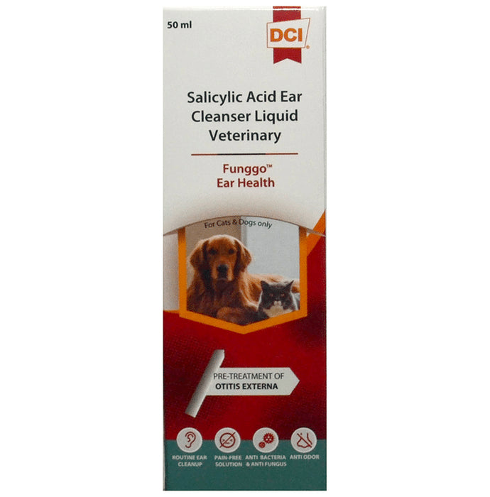 Funggo Ear Health for Dogs & Cats - Classic Derma