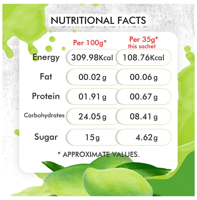 Nattfru Aam Panna Juice Powder Sachet (35gm Each)
