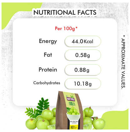 Nattfru Amla Fruit Juice Powder 4gm Sachet (5 Each)