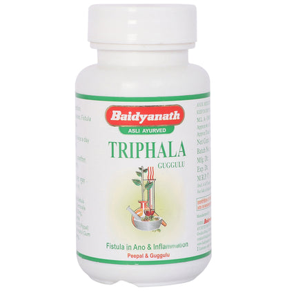 Baidyanath (Jhansi) Triphala Guggulu Tablet - Classic Derma