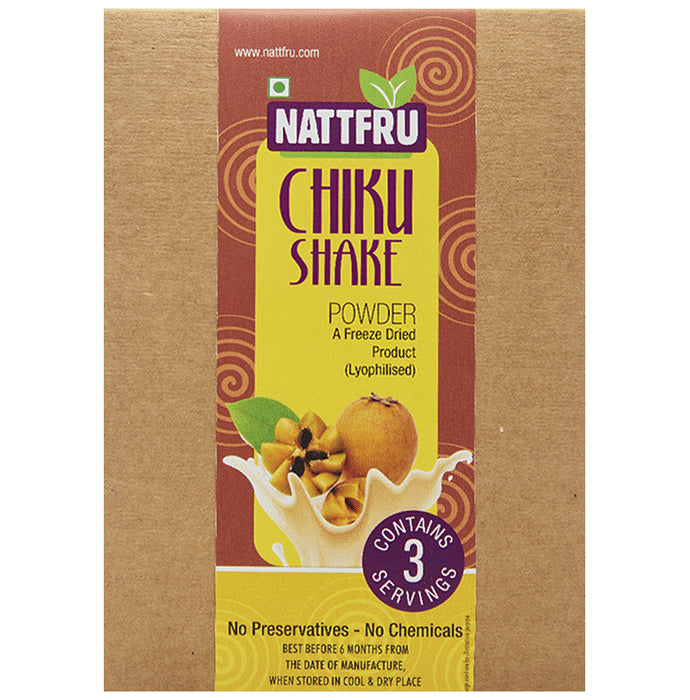 Nattfru Chiku Shake Powder Sachet (30gm Each) - Classic Derma