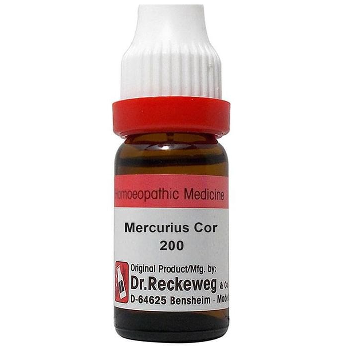 Dr. Reckeweg Mercurius Cor Dilution 200 CH - Classic Derma