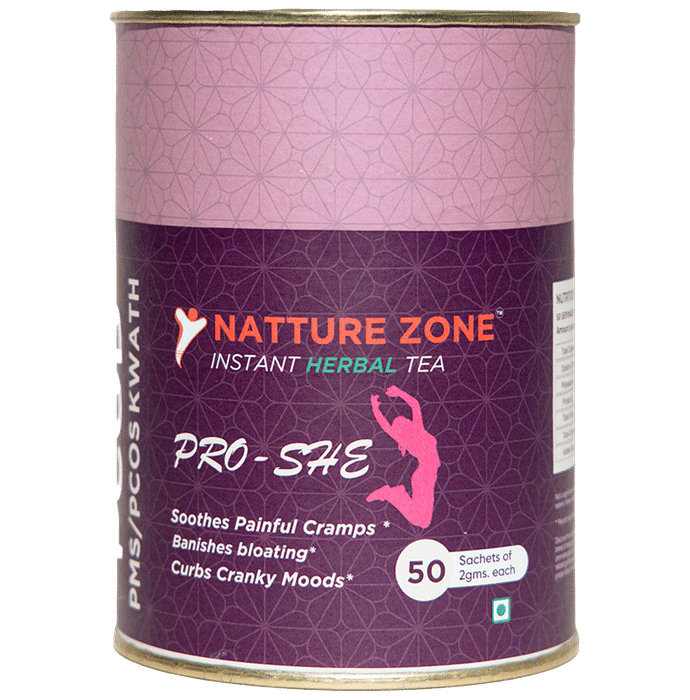 Natture Zone Instant Herbal Tea Sachet (2gm Each) Pro-She - Classic Derma