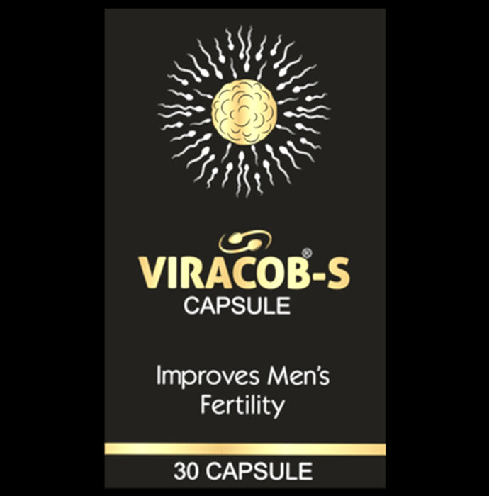 Alnavedic Viracob-S Capsule for Men's Fertility - Classic Derma