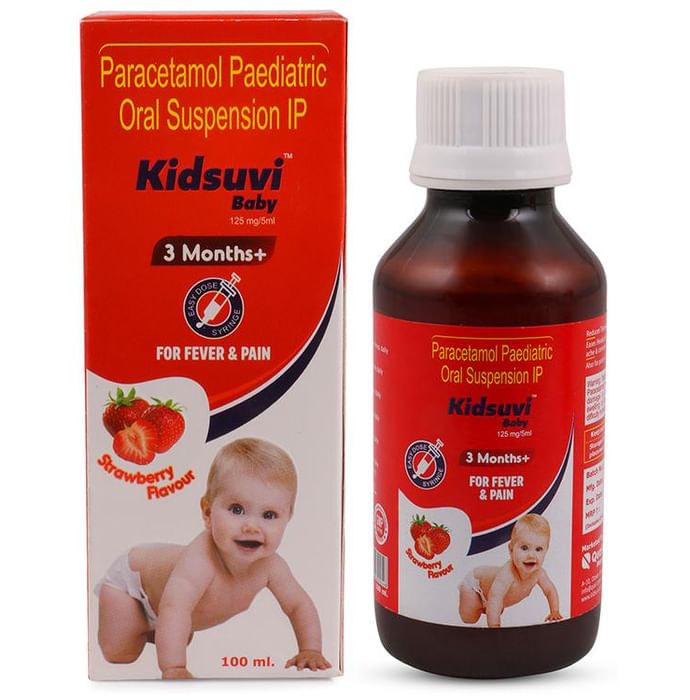 Kidsuvi Baby Orange Oral Suspension - Classic Derma