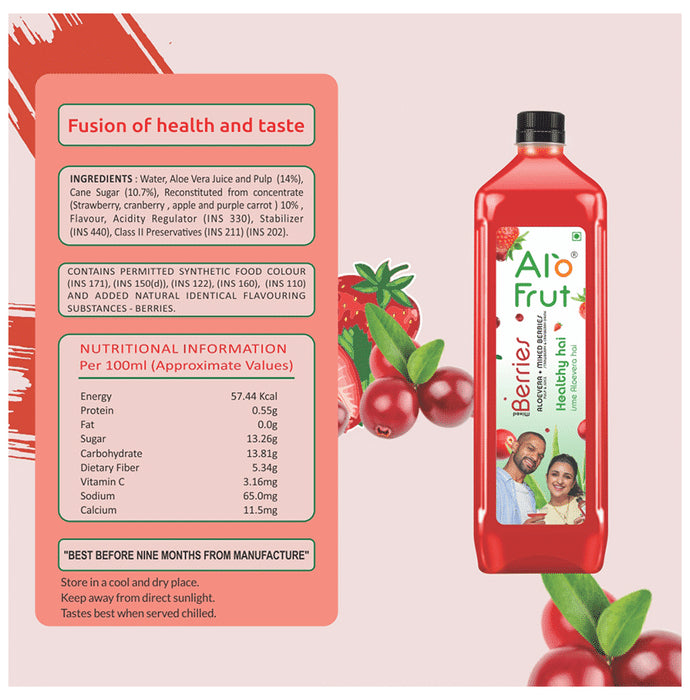 Alo Frut Berries Aloevera Juice