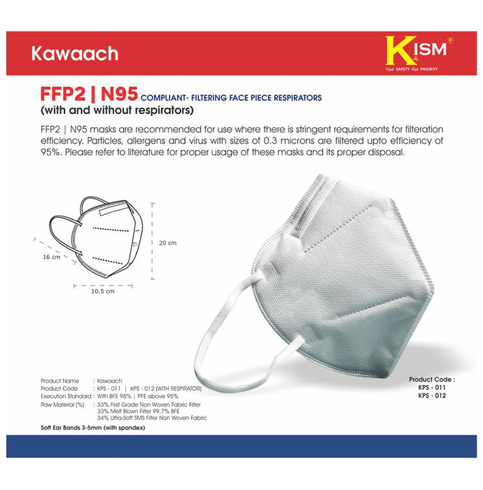 Kism Kawaach KPS011 FFP2 N95 Face Mask