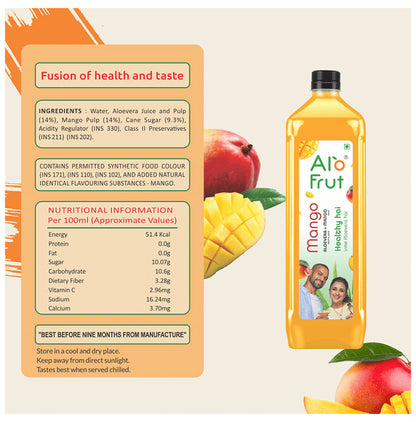 Alo Frut Mango Aloevera Juice