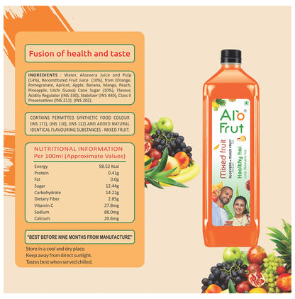 Alo Frut Mixed Fruit Aloevera Juice
