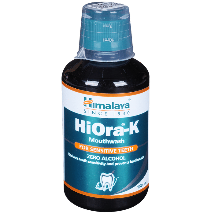 Himalaya Hiora-K Mouth Wash | For Sensitive Teeth & Bad Breath - Classic Derma