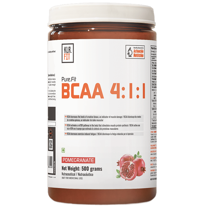 KLR. FIT Pure.Fit BCAA 4:1:1 Powder Pomegranate - Classic Derma