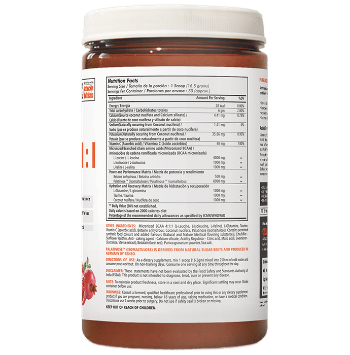 KLR. FIT Pure.Fit BCAA 4:1:1 Powder Pomegranate